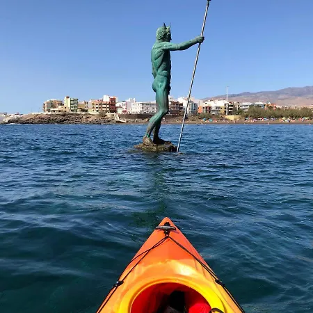 Espectacular En Primera Linea De La Playa Telde Esterno foto